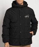 Tommy Hilfiger Herren Steppjacke in schwarz für 85,45€ inkl. Versand (statt 119€) 