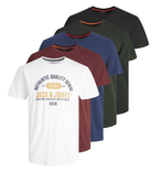 Jack & Jones Herren T-Shirt im 5er-Pack für 38,99€ inkl. Versand (statt 45€)