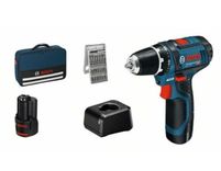 Bosch Akku-Bohrschrauber GSR 12V-15 Professional mit Akkus, Ladegerät und Bits für 95,80€ (statt 113€)