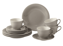 Villeroy & Boch Kaffeegeschirr (12-tlg.) Color Loop grau für 40,49€ inkl. Versand (statt 53€)