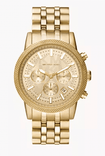 Michael Kors Uhr Chronograph Hutton Edelstahl in Goldfarben für 75,99€ inkl. Versand (statt 137€) - Newsletter!