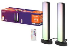Ledvance Smartes WiFi-Stimmungslicht Mood Light Bar (RGBTW, Schwarz, 2 Stück) für 37,98€ inkl. Versand (statt 60€)