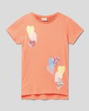 s.Oliver Red Label Kinder T-Shirt mit Motiv-Print in orange für 5,99€ inkl. Versand (statt 13€)