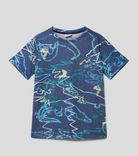 s.Oliver Red Label Kinder T-Shirt mit Allover-Print in marineblau für 6,99€ inkl. Versand (statt 13€)