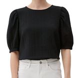 s.Oliver Bluse in Schwarz (Regular Fit) für 9,89€ inkl. Versand (statt 36€)