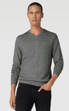 Tommy Hilfiger Strickpullover mit V-Ausschnitt "Pima" (vers. Farben) für 70,99€ inkl. Versand (statt 82€) - Insider! 