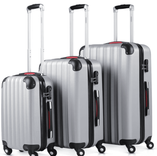 Monzana Hartschalenkoffer-Set Baseline 3-tlg. ABS (versch. Farben) für 67,96€ inkl. Versand (statt 100€)