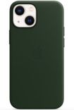 Apple Leder Case mit MagSafe für das iPhone 13 Mini in Sequoia Green (MM0J3ZM/A) nur 11,90€ (statt 33€)