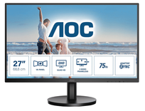 AOC Q27B3MA WQHD Monitor mit 27 Zoll (75 Hz, VA, sRGB 110%, 4 ms) für 135,90€ inkl. Versand (statt 154€)