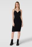 Calvin Klein Jeans Knielanges Kleid mit Label-Stitching in 2 Farben für 39,99€ inkl. Versand (statt 85€)