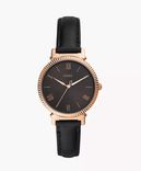 Fossil Damenuhr ''Daisy'' (Leder, Schwarz) für 41,05€ inkl. Versand (statt 69€) - Newsletter!