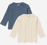 HEMA: 20% Rabatt auf Baby T-Shirts und Pullover - z.B. 2er-Pack Baby-Shirts (gerippt, Biobaumwolle) für 12€ (statt 15€)