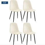 CLP Stuhl 4er Set samt creme (54/44/88 cm) für 161,90€ inkl. Versand (statt 212€)
