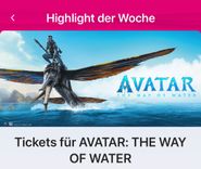 Telekom Kunden: 2 gratis Kinotickets für Avatar: The Way Of Water! - MeinMagenta App!