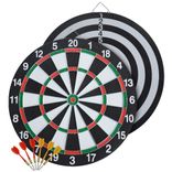 Muwo Dartsscheibe mit 6 Pfeilen Set für 7,99€ zzgl. 3,95€ Versand 