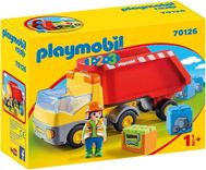 Playmobil 1,2,3 Kipplaster (70126) für 9,99€ mit Prime (statt 15€)