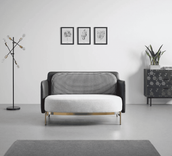 Mömax: 20% Extra Rabatt auf Ausgewähltes - z.B. Bessagi Home Sofa, dunkelgrau/creme, "Manila" für 329€ inkl. Versand (statt 399€)