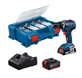 Bosch Professional Akku-Bohrschrauber GSR 18V-55 (mit Akkus, L-Case & 100 AC-Set) für 199,99€ inkl. Versand (statt 246€)