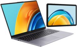 Huawei MateBook D16 (16", WUXGA, i5-12450H, 8/512GB) + MatePad SE WiFi (4/64B) für 699€ inkl. Versand (statt 895€)