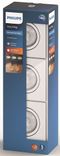 3er Set Philips myLiving Einbaustrahler in Weiß (3x4,5W, LED, dimmbar) für 26,90€ inkl. Versand (statt 43€)