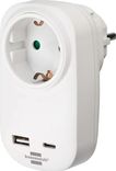 Brennenstuhl Steckdosenadapter für Typ C und USB-A für 9,99€ mit Prime (statt 13€)