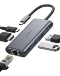 Aukey 5-in-1 USB-C-Hub-Adapter (CB-C75) für 24,99€ inkl. Versand (statt 45€)
