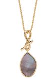 Skagen Kette Agnethe Anhänger Perlmutt goldfarben für 23,40€ inkl. Versand (statt 63€)