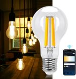 Aigostar smarte Edison Glühbirne (6W, E27, App) für 4,99€ inkl. Prime Versand (statt 17€)