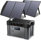 Allpowers S2000 tragbare Powerstation (1500Wh) + 2 x 100W Solarpanel für 1.139,99€ inkl. Versand (statt 1.830€)