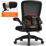 Daccormax Schreibtischstuhl / Bürostuhl (ergonomisch, verstellbare Armlehnen, Lendenwirbelstütze, atmungsaktiv, max. 150kg) für 89,99€ inkl. Versand (statt 129€)
