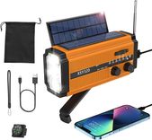 Cosmusis Solar Kurbelradio (5000mAh, Radio, Taschenlampe) für 11,99€ inkl. Prime Versand (statt 30€)