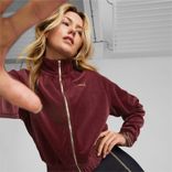 Puma Deco Glam Damen Velours Trainingsjacke mit durchgehendem Reißverschluss für 31,96€ inkl. Versand (statt 38€)