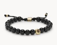 Fossil Herren Armband Sutton Evil Eye Beads Onyx für 22,95€ inkl. Versand (statt 55€) - Newsletter!