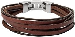 Fossil Herren Armband Brown Multi Wrap (JF03184040) für 14,28€ inkl. Versand (statt 30€) - Newsletter!