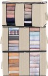 Garprovm 3er Pack Aufbewahrungstaschen (90L) ab 9,17€ inkl. Prime Versand (statt 17€)