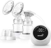 Grownsy elektrische Milchpumpe mit LED Display (wiederaufladbar, BPA-frei) für 19,59€ inkl. Versand (statt 49€)