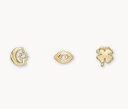 Fossil Set Golden Icons Flatback-Ohrstecker in 2 Varianten für je 20,40€ inkl. Versand (statt 49€) - Newsletter! 