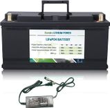 Kcvolro LiFePO4 Akku (100Ah, 12V, 1280Wh) für 302,40€ inkl. Versand (statt 378€)