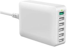 Lofir 60W USB-C Ladegerät (6-Port, QC 3.0, iSmart) für 13,49€ inkl. Prime Versand (statt 27€)