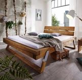 Zandiara Massivholzbett (180 x 200 cm) BE-0276 für 511,36€ bei Abholung (statt 799€) 
