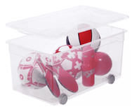 Rotho Box mit Deckel 63L für 16,99€ inkl. Versand (statt 23€) - 3 Boxen für 29,07€