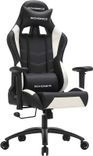 Songmics RCG12W Gaming Stuhl (höhenverstellbar, mit Kopfstütze und Lendenkissen, 2D Armlehnen, Wippfunktion, Kunstleder) für 79,49€ (statt 150€)