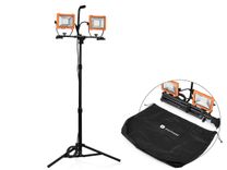 Smartwares Baustrahler mit Stativ "FCL-80114" (2x 30 Watt, 4800 lm) für 68,90€ inkl. Versand (statt 85€)  