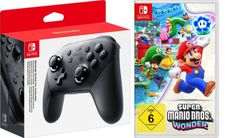 Nintendo Switch ProController + Super Mario Bros Wonder im Set für 99,99€ inkl. Versand (statt 109€) - Otto Up!