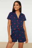 Trendyol Collection Damen Pyjama Herz für 8,95€ inkl. Versand (statt 14€)